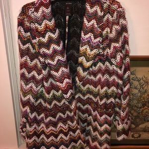 Colorful coat size L